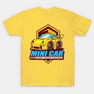 Mini Car High Speed Racing T-Shirt